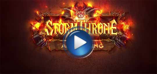 Официальный видео трейлер к игре Stormthrone