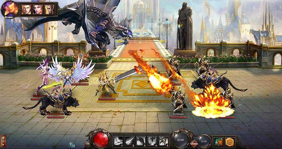 Скриншот к игре Dragon Knight Online 2