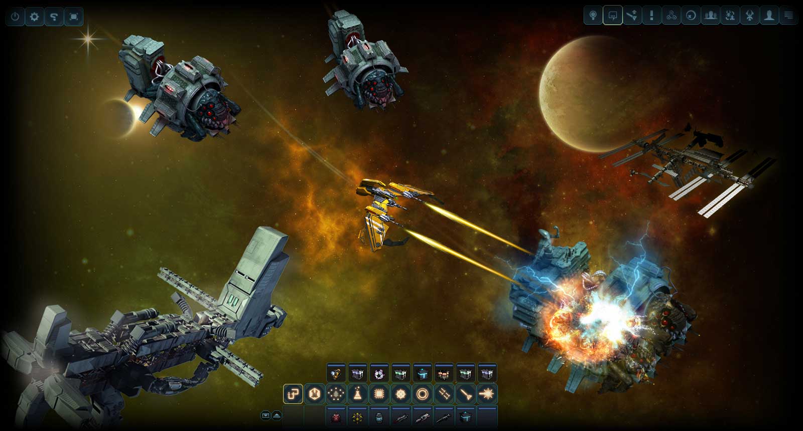 Скриншот к игре DarkOrbit Reloaded