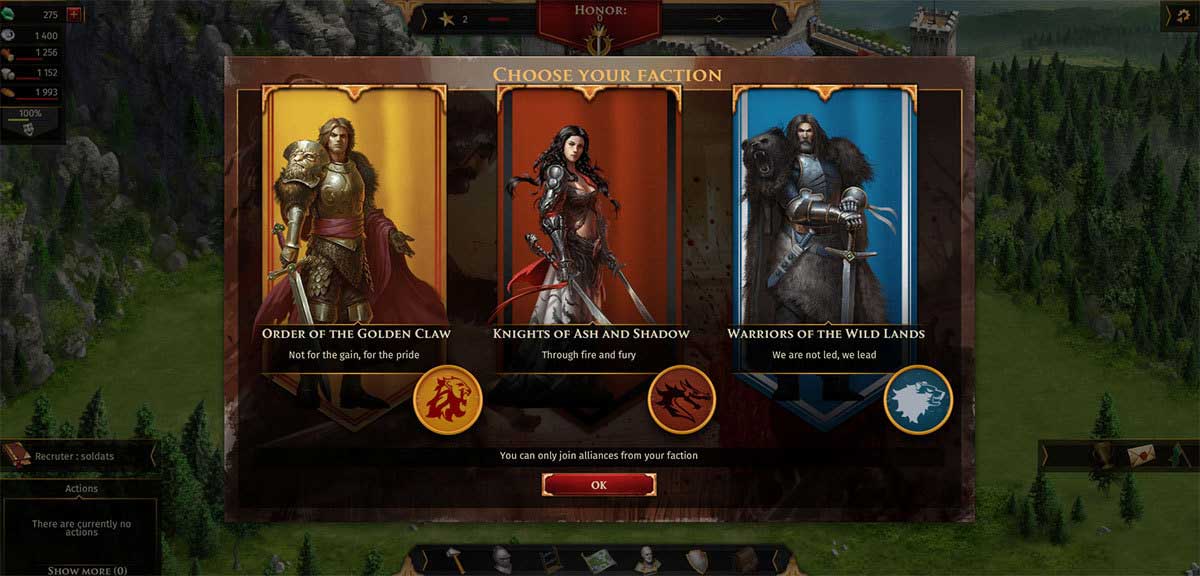 Скриншот к игре Legends of Honor