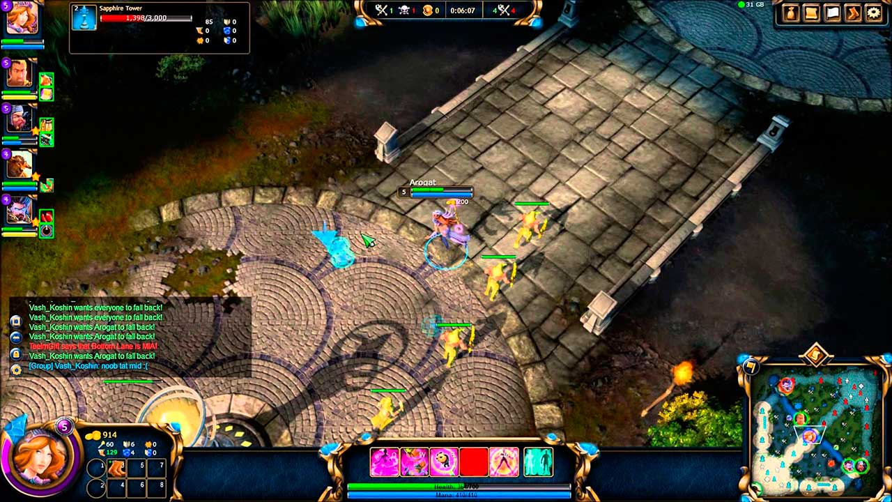 Скриншот к игре Battle for Graxia
