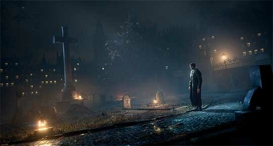 видео трейлере к игре Vampyr