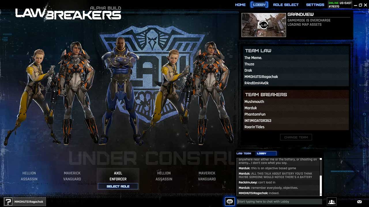 Скриншот к игре LawBreakers