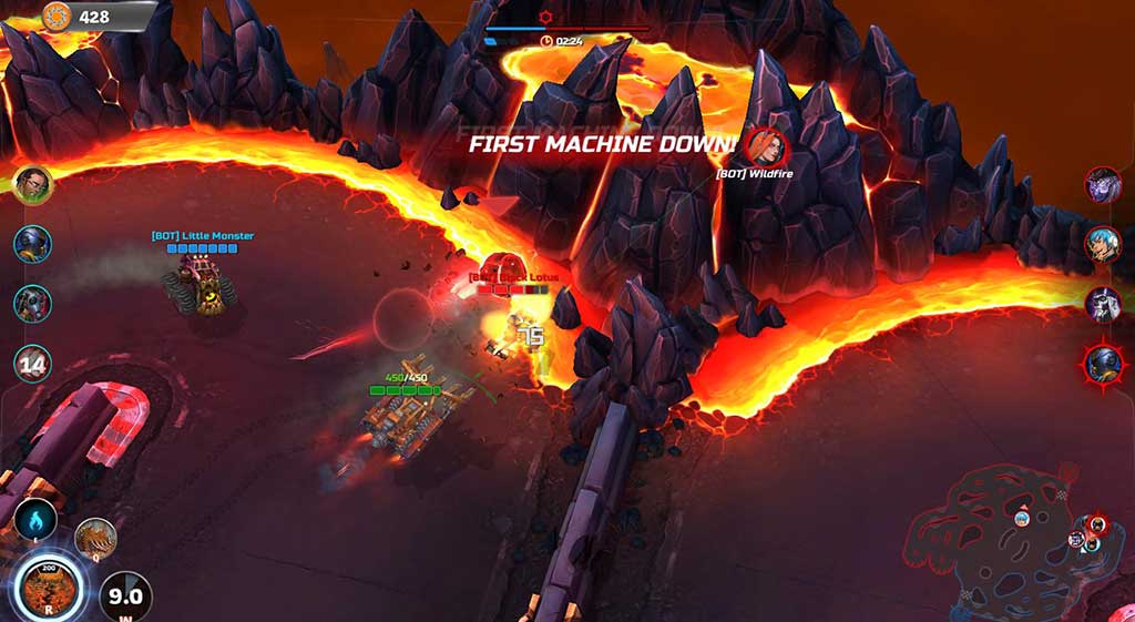 Скриншот к игре Heavy Metal Machines